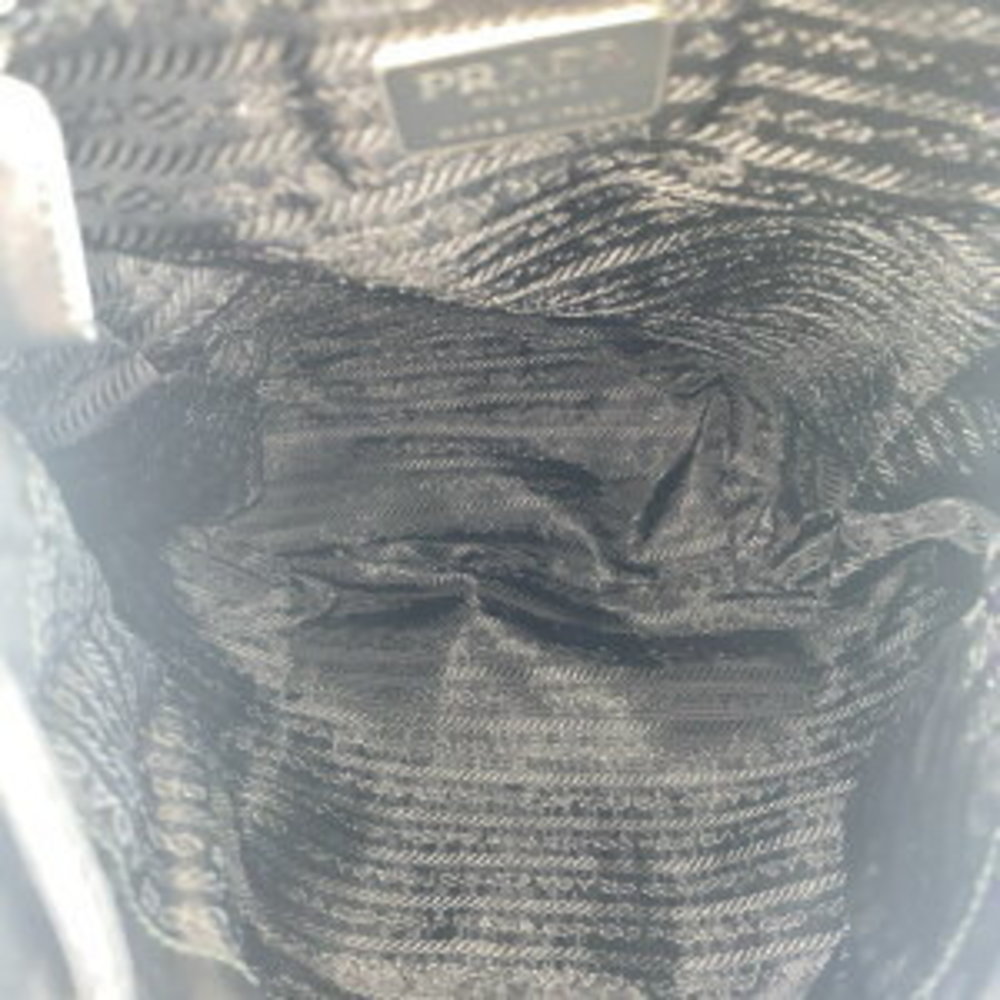 Prada Backpack Black Tessuto Triangular Nylon - image 7